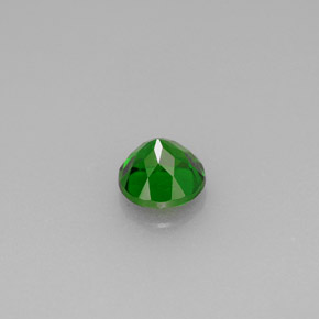 Diopsídio de Cromo Verde Natural 0.64ct, Corte Redondo, VS