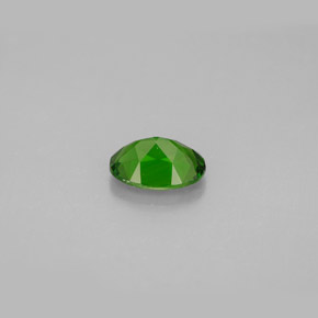Diopsídio de Cromo Verde Natural 0.85ct, Corte Oval, VS
