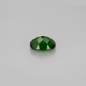 Diopsídio de cromo verde natural 0,94ct, corte oval, VS