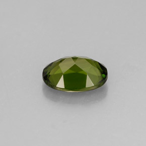 Diopsídio de Cromo Verde Natural 0,93ct, Corte Oval, VS