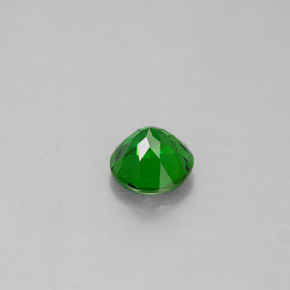 Diopsídio de cromo verde natural 0,56ct, corte redondo, VS