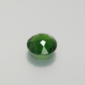 Diopsídio de cromo verde natural 0,75ct, corte redondo, VS-SI