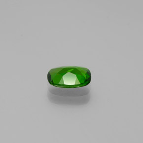 Diopsídio de cromo verde natural 0,79ct, almofada cortada, VVS-VS
