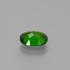 Diopsídio de Cromo Verde Natural 1.29ct, Corte Oval, VS