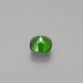Diopsídio de cromo verde natural 1,02ct, almofada cortada, VS