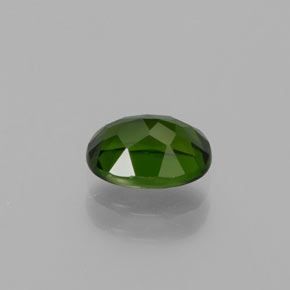 Diopsídio de cromo verde natural 1,05ct, corte oval, VS