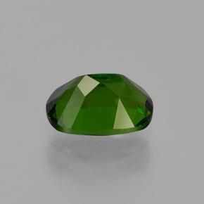 Diopsídio de Cromo Verde Natural 1.00ct, Almofada cortada, VS