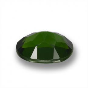 Diopsídio de cromo verde natural 2,09ct, corte oval, VS
