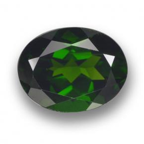 Diopsídio de Cromo Verde Natural 2.12ct, Corte Oval, VS