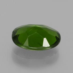 Diopsídio de cromo verde natural 1,19ct, corte oval, VS