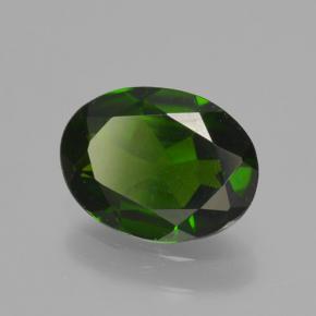 Diopsídio de Cromo Verde Natural 1.12ct, Corte Oval, VS