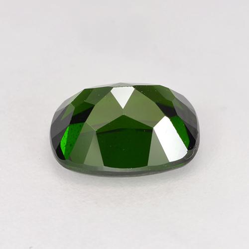 Diopsídio de cromo verde natural 1,70ct, almofada cortada, VVS-VS
