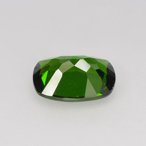 Diopsídio de Cromo Verde médio-escuro Natural 1.22ct, Almofada cortada, VS