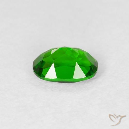 diopsídio de cromo Verde médio Natural 0.53ct, oval, VS