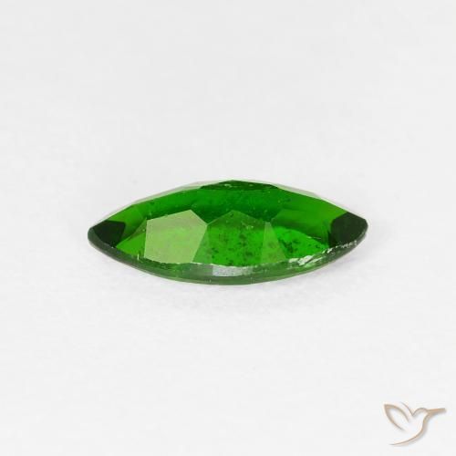 diopsídio de cromo Verde escuro Natural 1.14ct, Marquesa, VS-SI