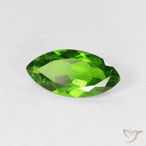 Diopsídio de Cromo Medium Dark-Green Natural 1.07ct, Marquesa, VS-SI