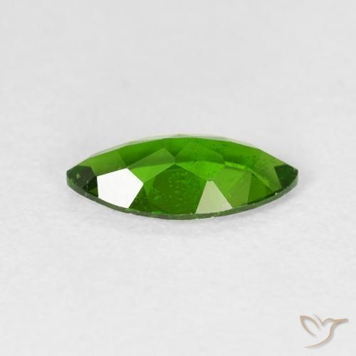 Diopsídio de Cromo Medium Dark-Green Natural 1.07ct, Marquesa, VS-SI