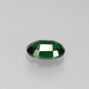 Turmalina de cromo verde natural 0,49ct, corte oval, VVS-VS