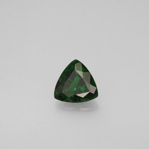 Turmalina de cromo verde natural 0,35ct, trillion, VS