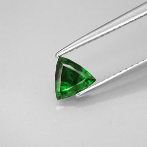 Turmalina de Cromo Verde Natural 0,41ct, Trillion, VS