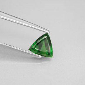 Turmalina de Cromo Verde Natural 0,41ct, Trillion, VS