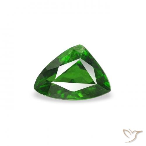 0.30ct Natural Verde escuro Turmalina Cromada, Chique, VS-SI