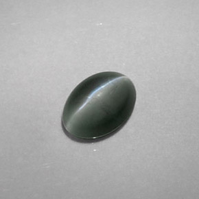 Chrysoberyl cat's eye verde natural 0,75ct, transparente, transparente/translúcido