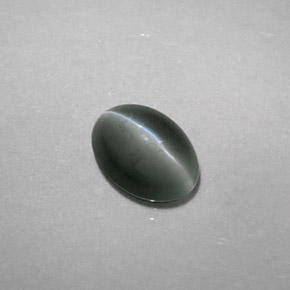 Chrysoberyl cat's eye verde natural 0,75ct, transparente, transparente/translúcido