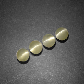 Pedras preciosas de chrysoberyl cat's eye ouro natural de  ct, transparente, transparente/translúcido