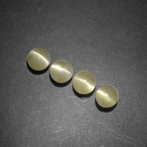 Pedras preciosas de chrysoberyl cat's eye ouro natural de  ct, transparente, transparente/translúcido