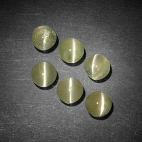 Pedras preciosas de chrysoberyl cat's eye ouro natural de  ct, transparente, transparente/translúcido