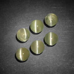 Pedras preciosas de chrysoberyl cat's eye ouro natural de  ct, transparente, transparente/translúcido