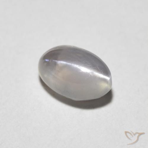 Crisoberilo Olho de Gato Warm Grey Natural 0.89ct, oval, Translúcido