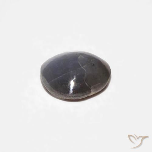 Crisoberilo Olho de Gato Medium Dark-Grey Natural 0.29ct, oval, Opaco