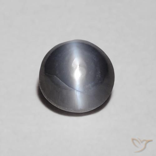 Crisoberilo Olho de Gato Cinza Natural 0.36ct, oval, Opaco