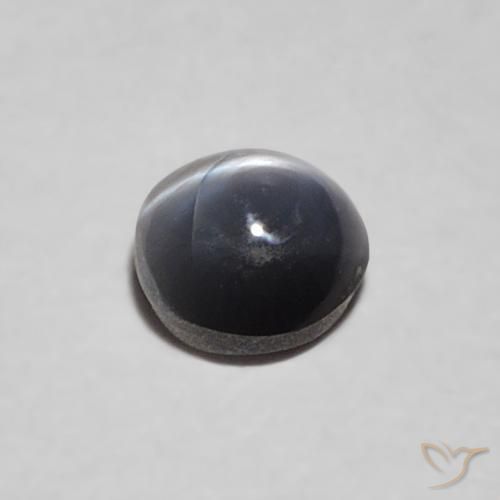 Crisoberilo Olho de Gato Cinza Natural 0.36ct, oval, Opaco