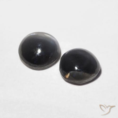 Pedras preciosas de Crisoberilo Olho de Gato Cinza prateado natural de 0.67 ct, oval, Opaco