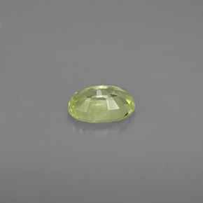 Crisoberilo verde natural 0,54ct, corte oval, VS