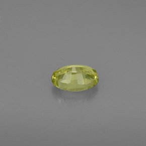 Crisoberilo verde natural 0,53ct, corte oval, VVS