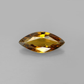Crisoberilo amarelo natural 1,14ct, marquise, VVS-VS