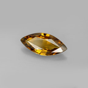 Crisoberilo amarelo natural 1,14ct, marquise, VVS-VS