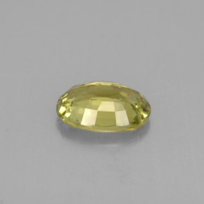 Crisoberilo verde natural 0,82ct, corte oval, VVS-VS