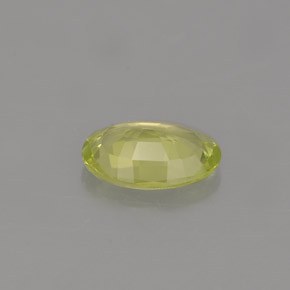 Crisoberilo verde natural 0,69ct, corte oval, VVS-VS