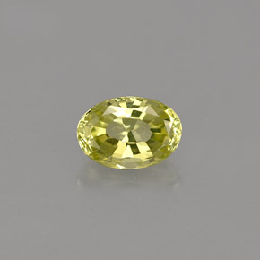 Crisoberilo verde natural 0,58ct, corte oval, IF