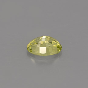 Crisoberilo verde natural 0,58ct, corte oval, IF