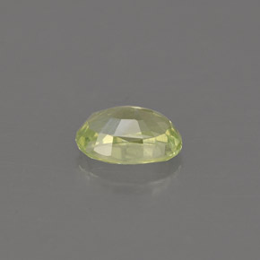 Crisoberilo verde natural 0,61ct, corte oval, VVS