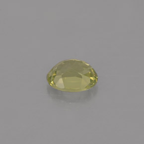 Crisoberilo verde natural 0,48ct, corte oval, VVS-VS