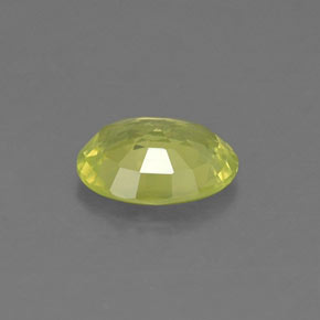 Crisoberilo verde natural 0,79ct, corte oval, VS