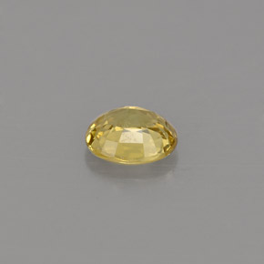 Crisoberilo amarelo natural 0,71ct, corte oval, VVS-VS
