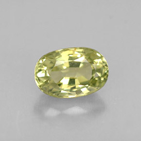 Crisoberilo verde natural 0,71ct, corte oval, VS